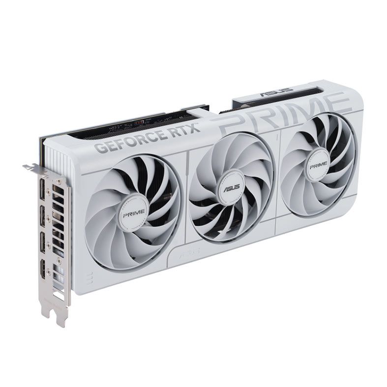 Placa de Video Asus GeForce RTX 5070 Prime OC White Edition, 12GB, GDDR7, 192-bit, PRIME-RTX5070-O12G-WHITE