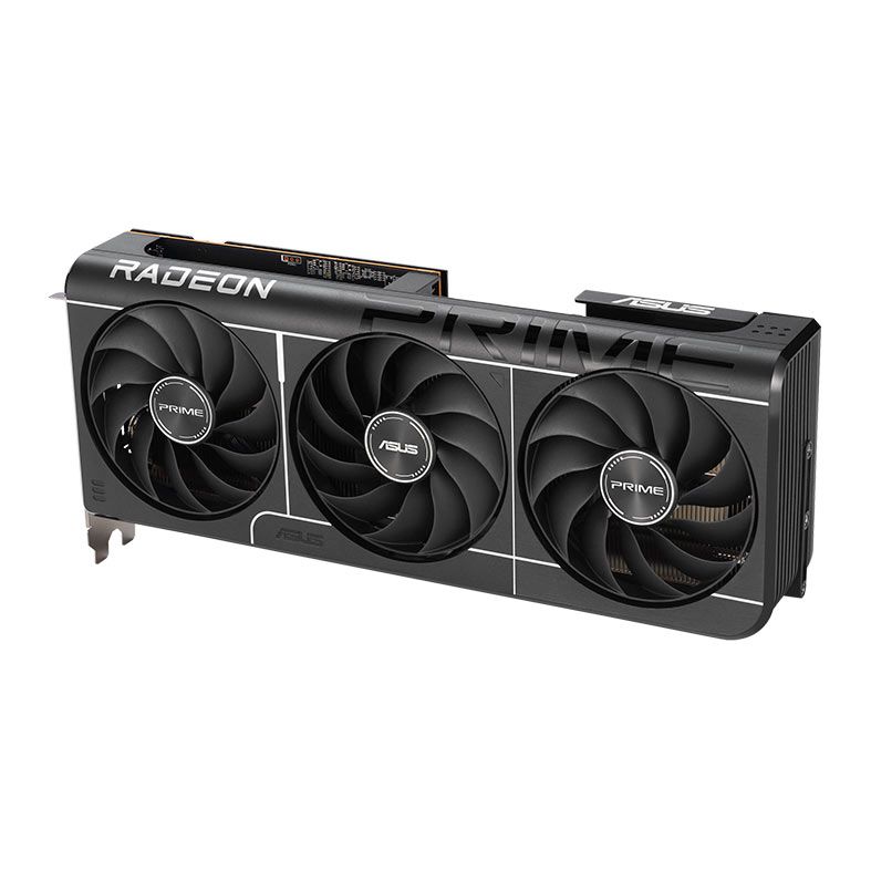 ASUS PRIME Radeon RX 9070 16G 本体 Placa de Video Asus Radeon RX 9070 Evo Prime, 16GB, GDDR6, 256-bit
