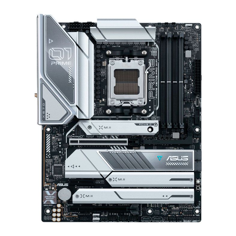 Placa Mae Asus Prime X670E-PRO WiFi, DDR5, Socket AM5, ATX, Chipset AMD X670, PRIME-X670E-PRO-WIFI