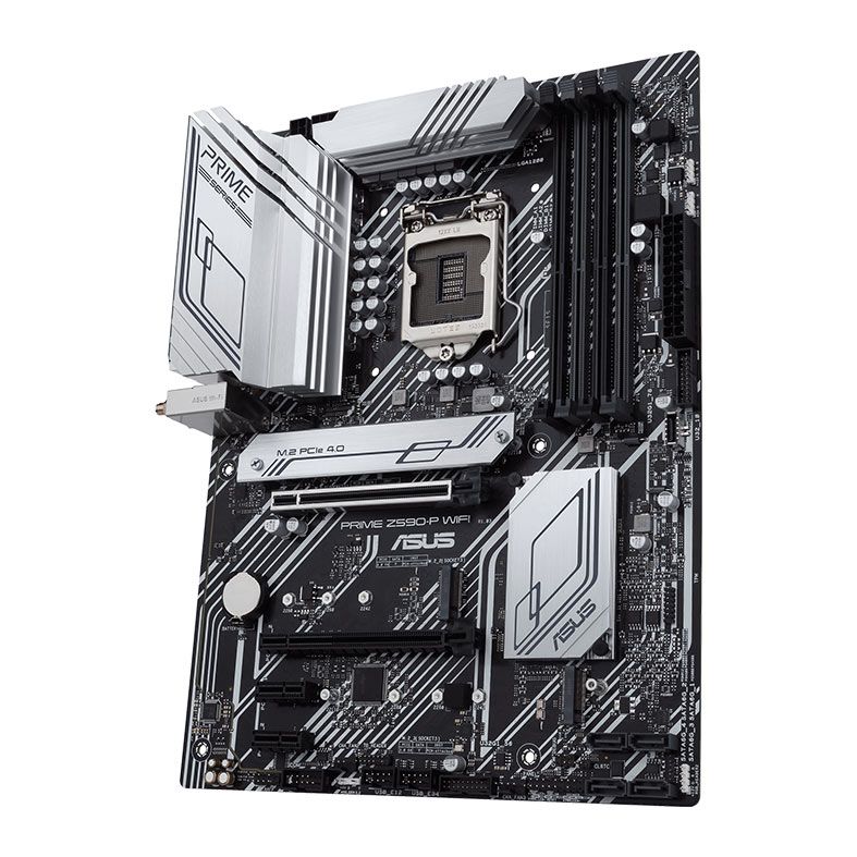 Placa Mae Asus Prime Z590-P WI-FI, DDR4, Socket LGA 1200, ATX, Chipset Z590, PRIME-Z590-P-WIFI