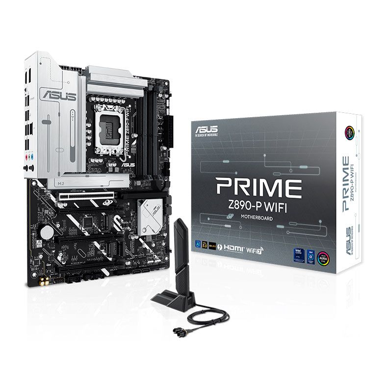 Placa Mae Asus Prime Z890-P WiFi, DDR5, LGA1851, ATX, Chipset Intel Z890, PRIME-Z890-P-WIFI