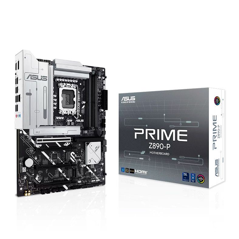 Placa Mae Asus Prime Z890-P, DDR5, LGA1851, ATX, Chipset Intel Z890, PRIME-Z890-P