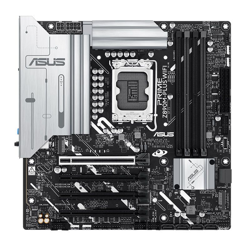 Placa Mae Asus Prime Z890M-Plus WiFi, DDR5, LGA1851, M-ATX, Chipset Intel Z890, PRIME-Z890M-PLUS-WIFI