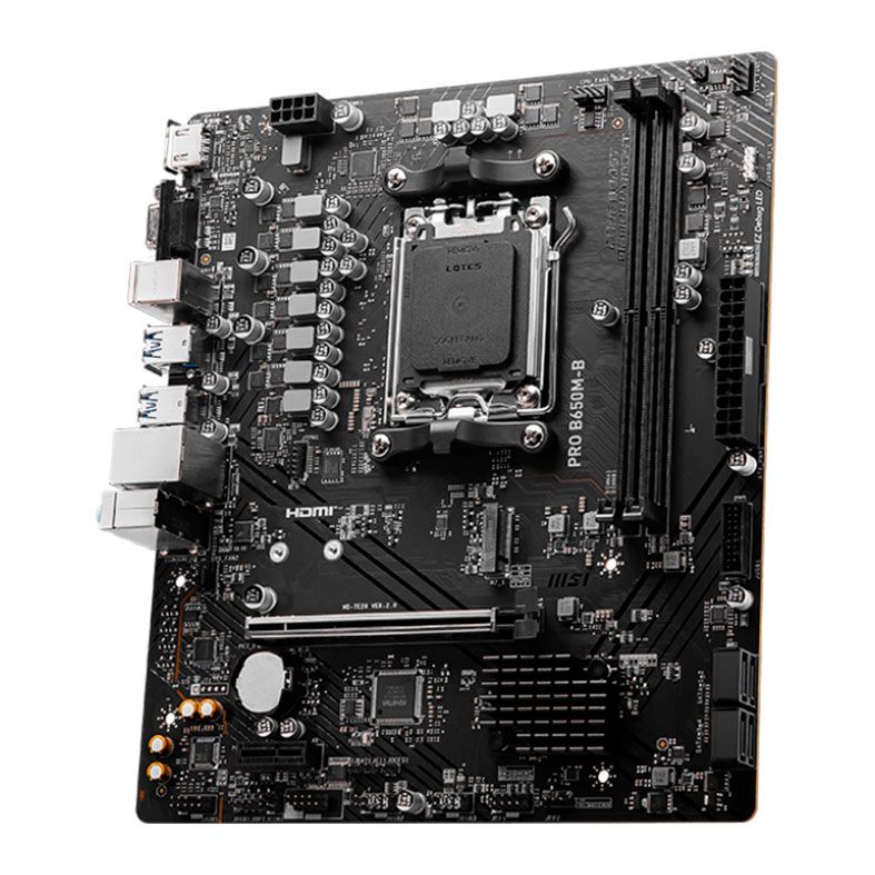 Placa Mae MSI Pro B650M-B, DDR5, Socket AMD AM5, M-ATX, Chipset AMD B650, PRO-B650M-B