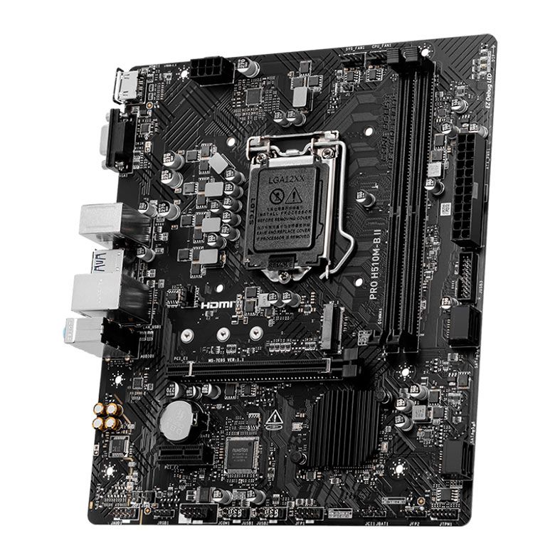 Placa Mae MSI Pro H510M-B II, DDR4, LGA1200, M-ATX, Chipset Intel H470, PRO-H510M-B-II