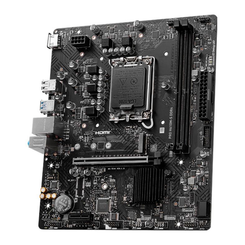 Placa Mae MSI Pro H610M-S DDR4, LGA1700, M-ATX, Chipset Intel H610