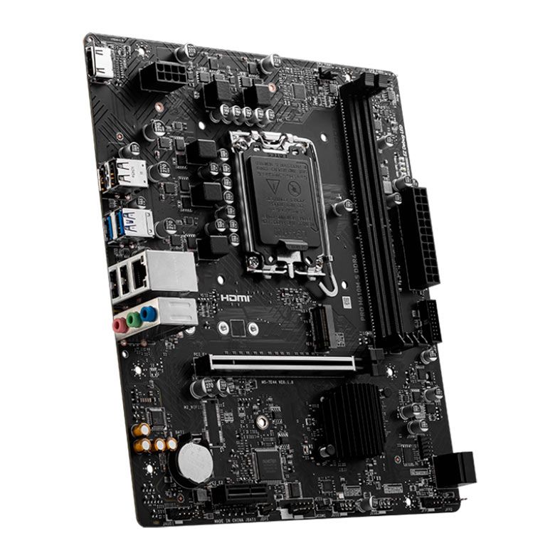 Placa Mae MSI Pro H610M-S DDR4, LGA1700, M-ATX, Chipset Intel H610, PRO-H610M-S-DDR4