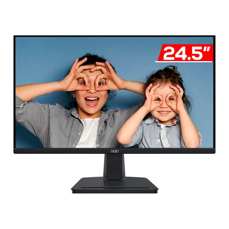 Monitor MSI PRO MP251, 24.5 Pol, IPS, FHD, 1ms, 100Hz, HDMI/VGA, PRO-MP251