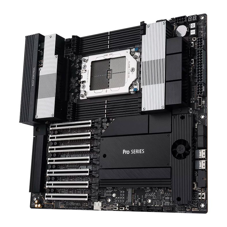 Placa Mae Asus Pro WS WRX90E-SAGE SE, DDR5, Socket AMD sTR5, EEB, Chipset AMD WRX90, PRO-WS-WRX90E-SAGE-SE