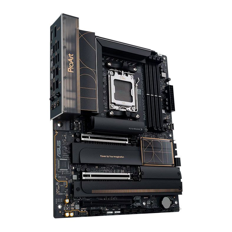 Placa Mae Asus ProArt X870E-Creator WiFi, DDR5, Socket AMD AM5, ATX, Chipset AMD X870E, PROART-X870E-CREATOR-WIFI