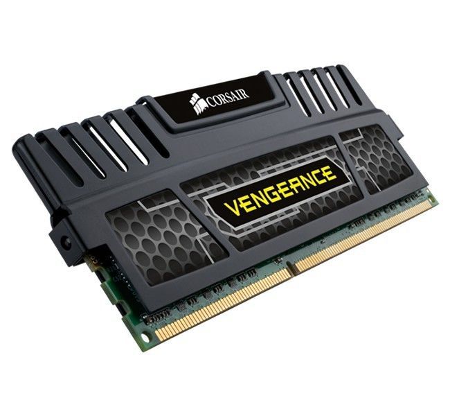 Memoria Corsair Vengeance 8GB (1x8) DDR3 1600MHz C9 Preta, CMZ8GX3M1A1600C9