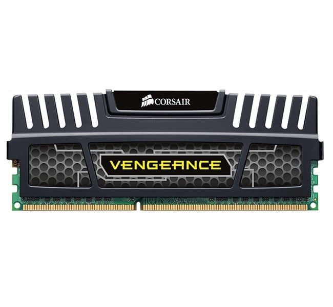 Memoria Corsair Vengeance 8GB (2x4) DDR3 1600MHz C9 Preta, CMZ8GX3M2A1600C9