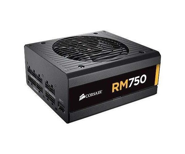 Fonte Corsair 750W RM750 modular, Certificado 80Plus Gold, PFC Ativo, CP-9020055-WW - BOX