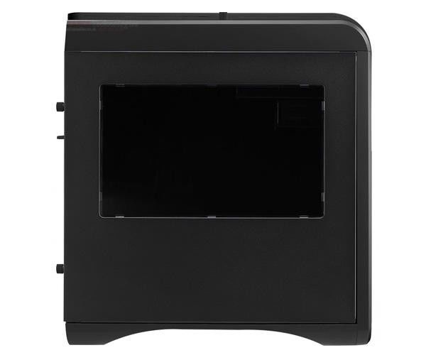 Gabinete Aerocool Dead Silence Cube Black Window MicroATX, EN52261