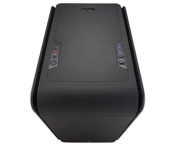 Gabinete Aerocool Dead Silence Cube Black Window MicroATX, EN52261