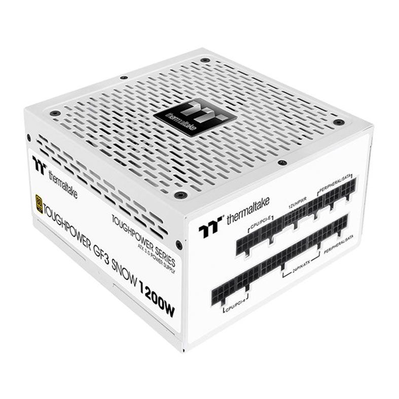 Fonte Thermaltake Toughpower GF A3 Snow, 1200W, Full Modular, 80 Plus Gold, Branco, PS-TPD1200FNFAGB-H