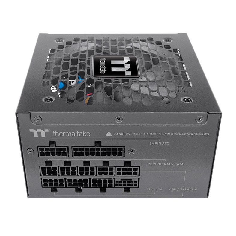 Fonte Thermaltake Toughpower GT, 750W, ATX 3.1, Full-Modular, 80 Plus Gold, Preto, PS-TPT-0750FNFAGB-3