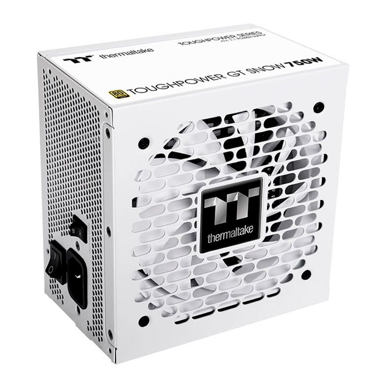 Fonte Thermaltake Toughpower GT Snow, 750W, ATX 3.1, Full-Modular, 80 Plus Gold, Branco, PS-TPT-0750FNFAGB-W