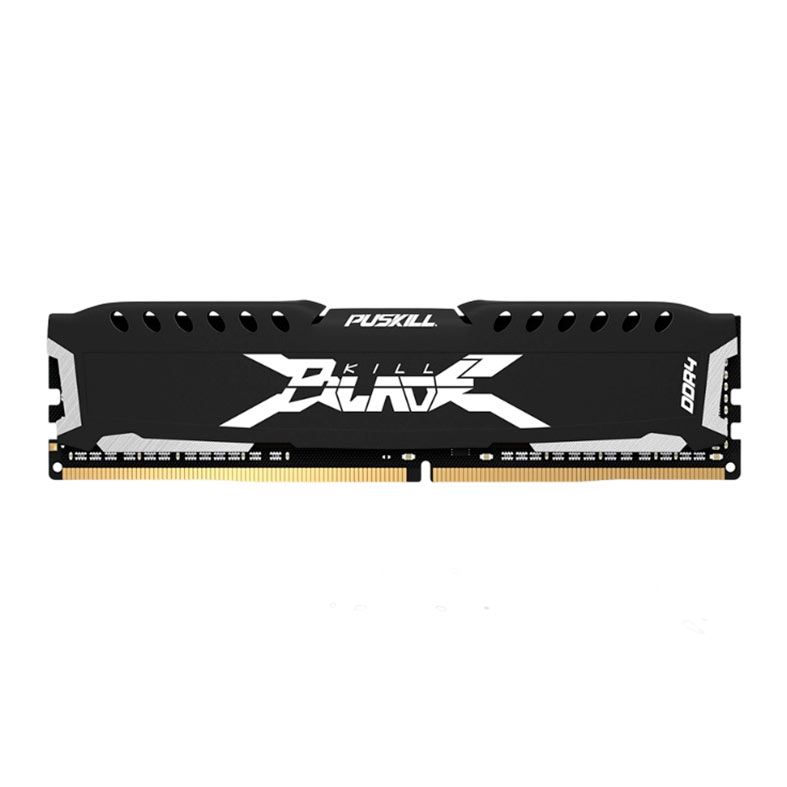 Memoria Puskill, 16GB (1x16GB), DDR4, 3200MHz, CL16, Preto, PSK-D4D16M3200B-16GB