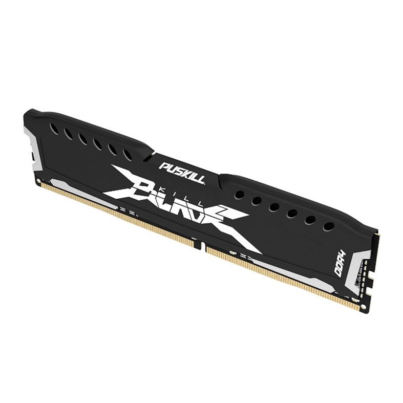 Memoria Puskill, 16GB (1x16GB), DDR4, 3200MHz, CL16, Preto, PSK-D4D16M3200B-16GB