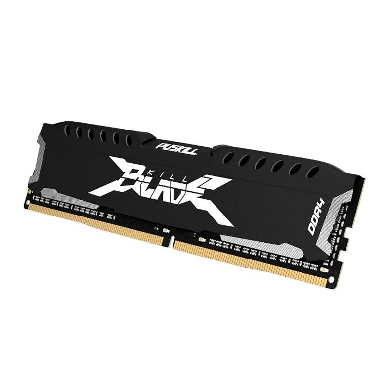 Memoria Puskill, 16GB (1x16GB), DDR4, 3200MHz, CL16, Preto, PSK-D4D16M3200B-16GB