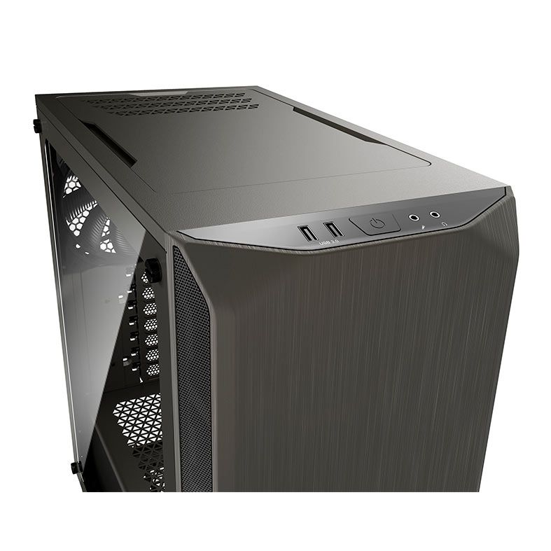 Gabinete Gamer Be Quiet! Pure Base 500, Com 2 Fan, Cinza, BGW36