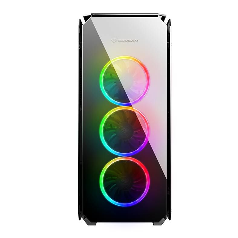 Gabinete Cougar Puritas RGB Laterais/Frontal Vidro Temp, PURITAS-RGB