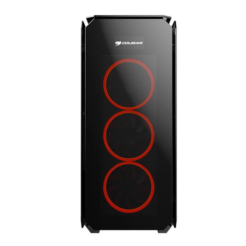Gabinete Cougar Puritas Laterais/Frontal Vidro Temp, PURITAS