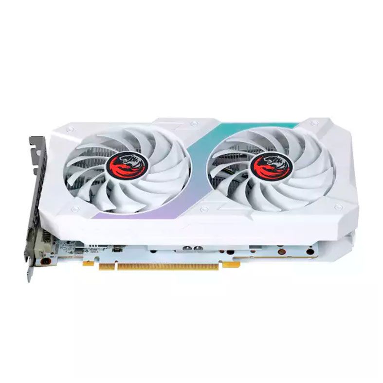Placa de Video Pcyes GeForce GTX 1660 TI, 6GB, GDDR6, 192-bit, Branco, PVGTX1660TI6GBBR
