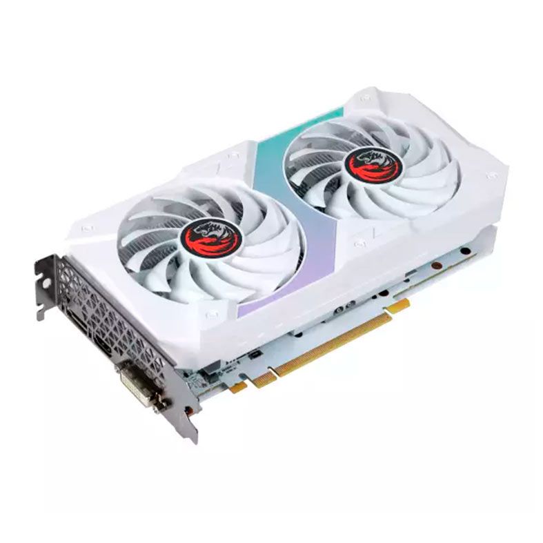 Placa de Video Pcyes GeForce GTX 1660 TI, 6GB, GDDR6, 192-bit, Branco, PVGTX1660TI6GBBR