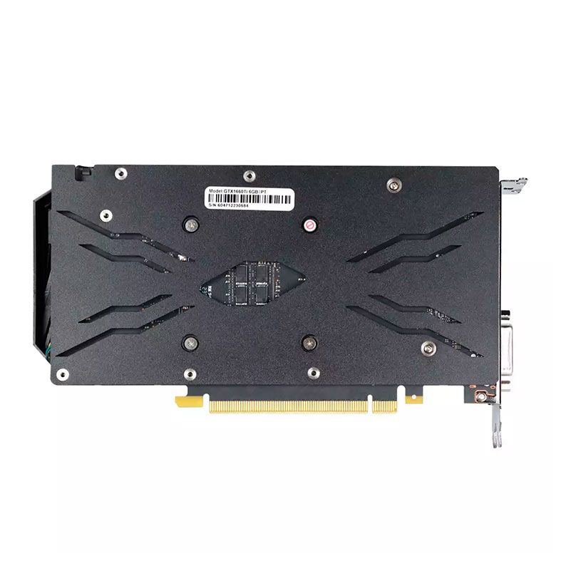 Placa de Video Pcyes GeForce GTX 1660 TI, 6GB, GDDR6, 192-bit, Preto, PVGTX1660TI6GBPT