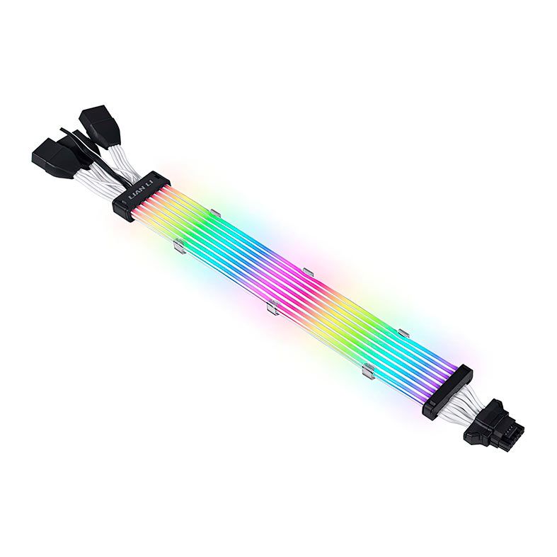 Cabo Sleeved Lian Li Strimer Plus V2 16 Pinos, RGB, 335mm, PW168-8PV2