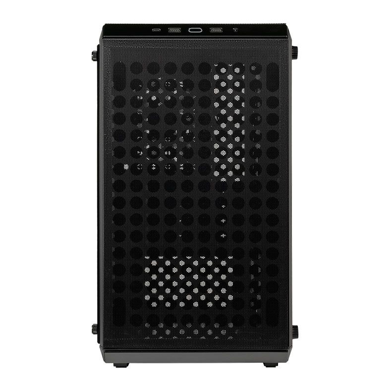 Gabinete Cooler Master Q300L V2, Mini-Tower, Lateral de Vidro, Com 1 Fan, Preto, Q300LV2-KGNN-S00