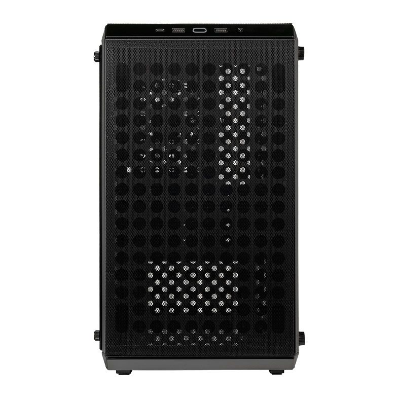 Gabinete Gamer Cooler Master Q300L V2, ARGB, Mini Tower, M-ATX, Com 1 Fan, Preto, Q300LV2-KGNN-S01
