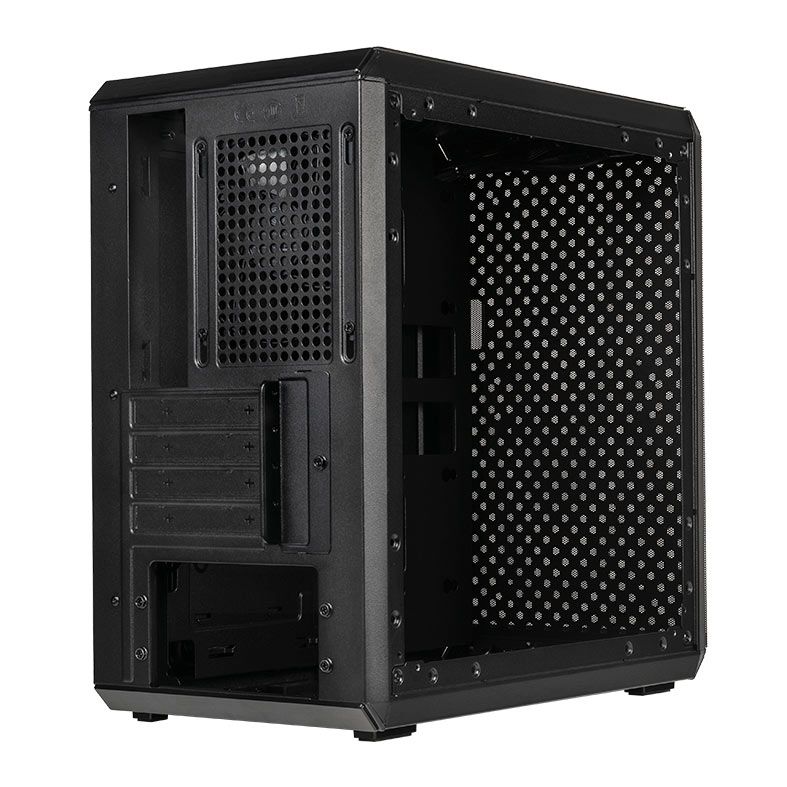 Gabinete Gamer Cooler Master Q300L V2, ARGB, Mini Tower, M-ATX, Com 1 Fan, Preto, Q300LV2-KGNN-S01