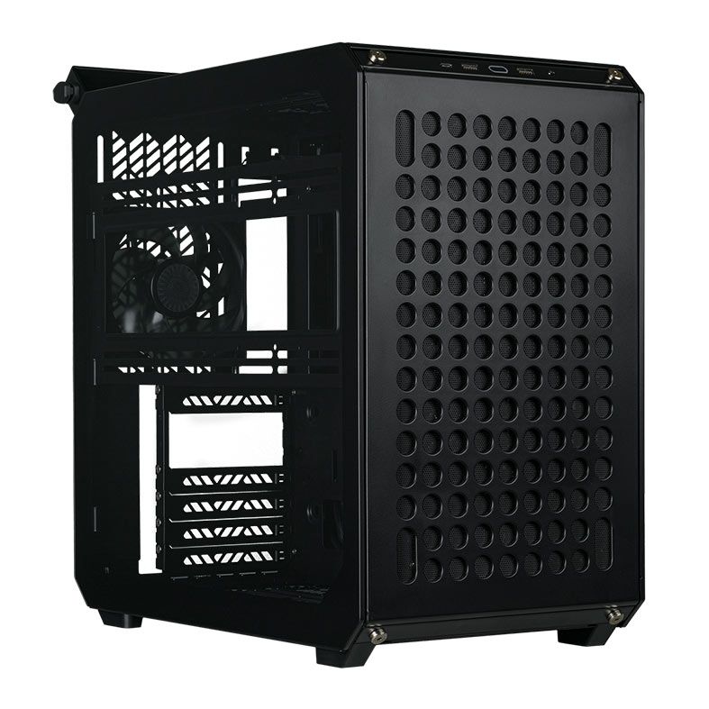 Gabinete Gamer Cooler Master QUBE 500 Flatpack, Modular, Mid-Tower, Lateral de Vidro, Com 1 Fan, Preto, Q500-KGNN-S00