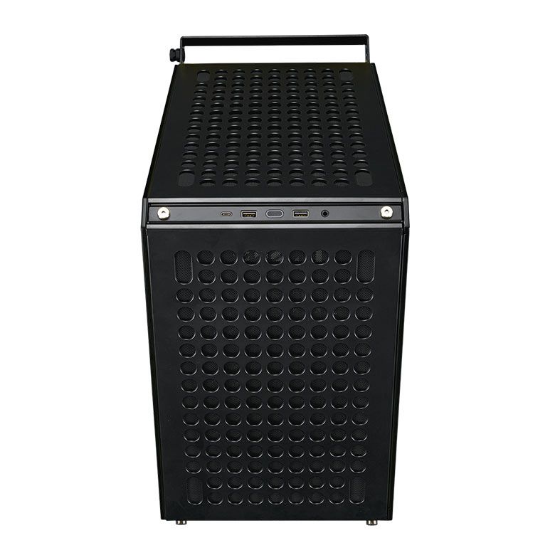 Gabinete Gamer Cooler Master QUBE 500 Flatpack, Modular, Mid-Tower, Lateral de Vidro, Com 1 Fan, Preto, Q500-KGNN-S00