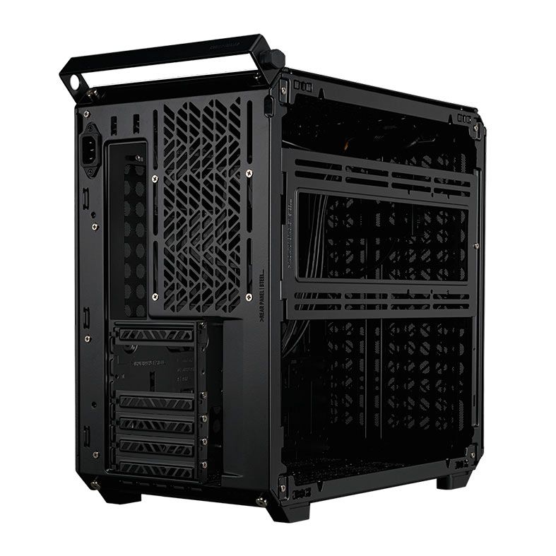 Gabinete Gamer Cooler Master QUBE 500 Flatpack, Modular, Mid-Tower, Lateral de Vidro, Com 1 Fan, Preto, Q500-KGNN-S00