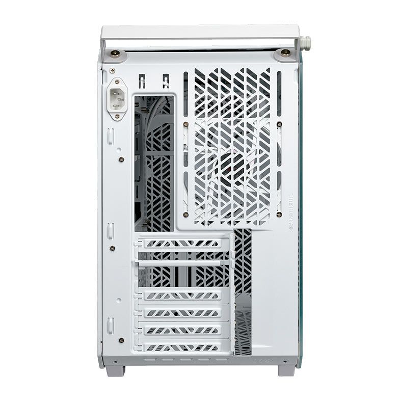 Gabinete Gamer Cooler Master QUBE 500 Flatpack, Modular, Mid-Tower, Lateral de Vidro, Com 1 Fan, Branco, Q500-WGNN-S00