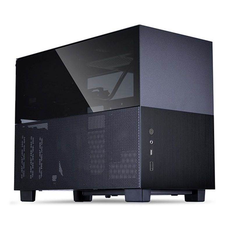 Gabinete Gamer Lian Li Q58 Compact Design, Mini-Tower, Preto, Q58-X4