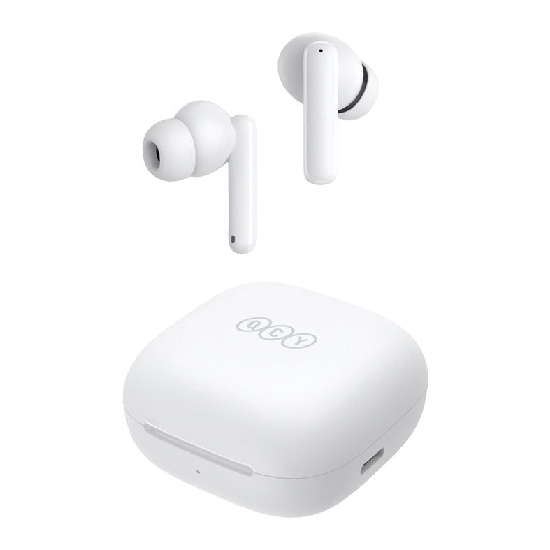 Fone de Ouvido QCY T13 ANC, Bluetooth, Branco, QCYT13ANC-02