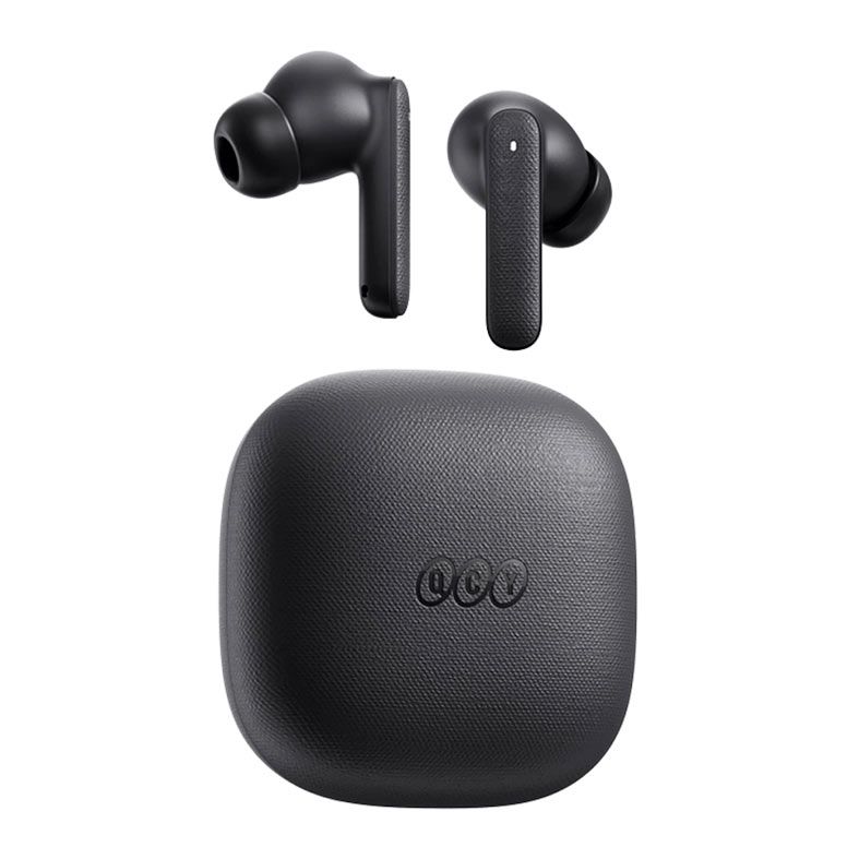 Fone de Ouvido QCY T43 Buds, Bluetooth, Preto, QCYT43-01