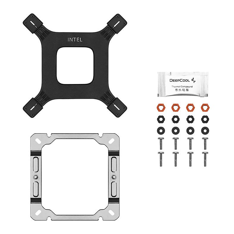 Cooler Para Processador DeepCool AG400 Plus, 120mm, Preto, R-AG400-BKNNMD-G