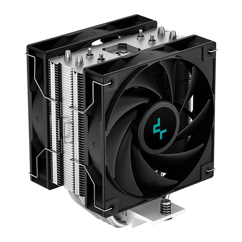 Cooler Para Processador DeepCool AG400 Plus, 120mm, Preto, R-AG400-BKNNMD-G