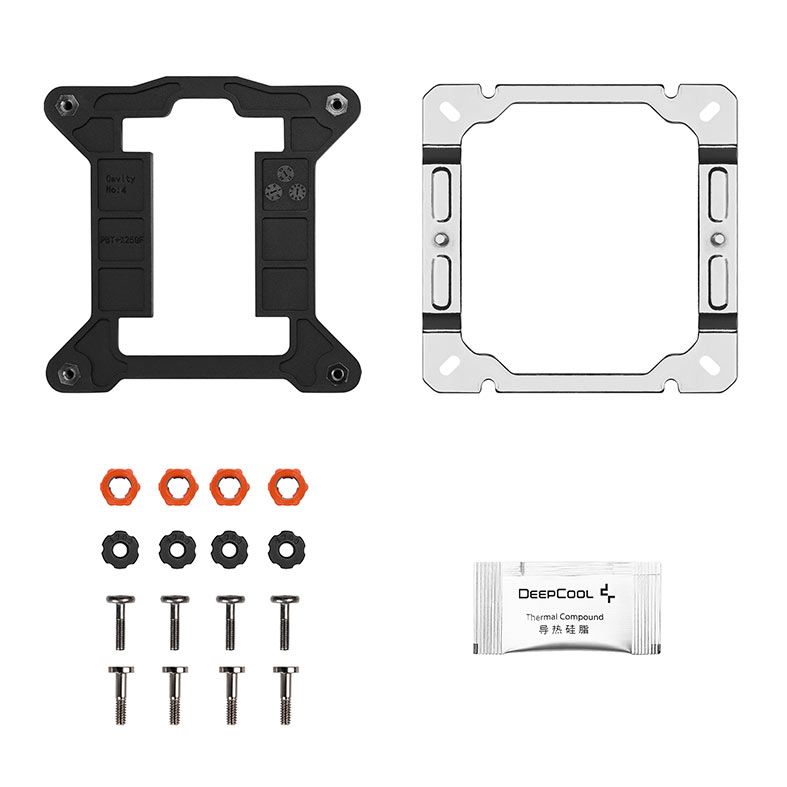 Cooler Para Processador Deepcool AG400 G2, ARGB, 120mm, Branco, R-AG400-WHAMMG2-G