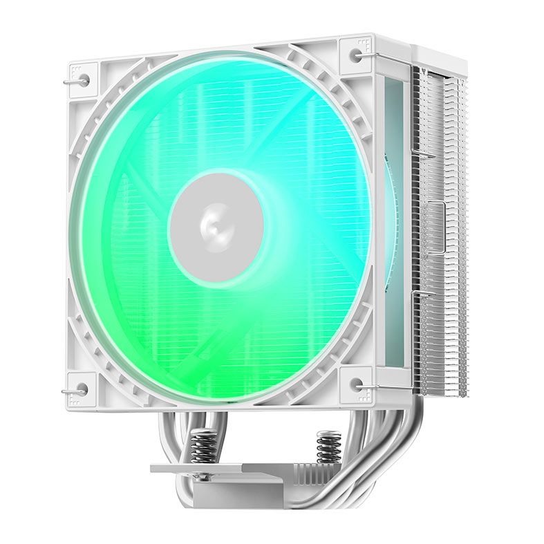 Cooler Para Processador Deepcool AG400 G2, ARGB, 120mm, Branco, R-AG400-WHAMMG2-G