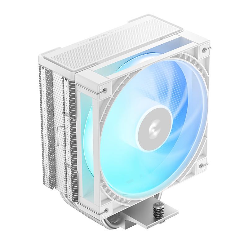 Cooler Para Processador Deepcool AG400 G2, ARGB, 120mm, Branco, R-AG400-WHAMMG2-G