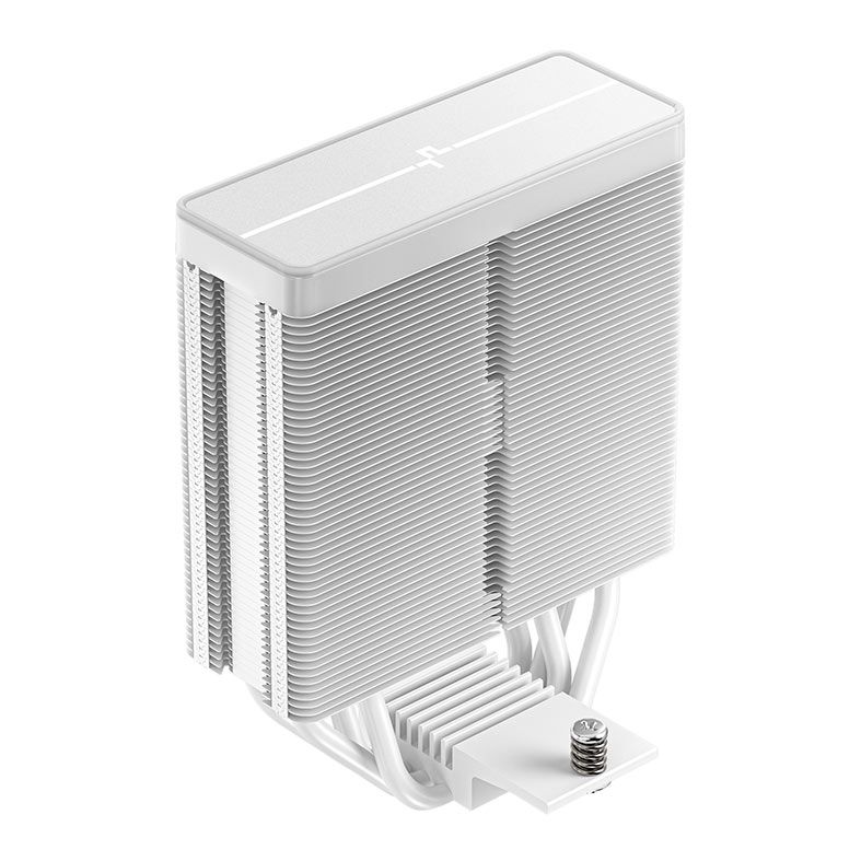 Cooler Para Processador DeepCool AG400 V2, ARGB, 120mm, Branco, R-AG400-WHAMMN-GJD