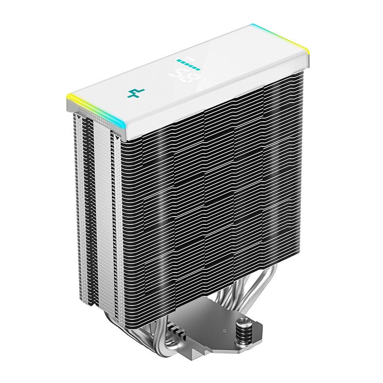 Cooler Para Processador DeepCool AK400 Digital SE, ARGB, 120mm, Branco, R-AK400-WHADMN-GJD
