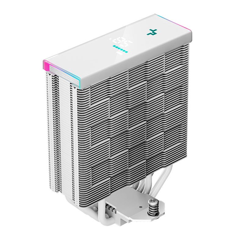 Cooler Para Processador Deepcool AK400 Digital, 120mm, Branco, R-AK400-WHADMN-G